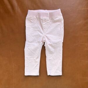 GAP Baby Pink Corduroy Jegging Jeans, 12-18mo